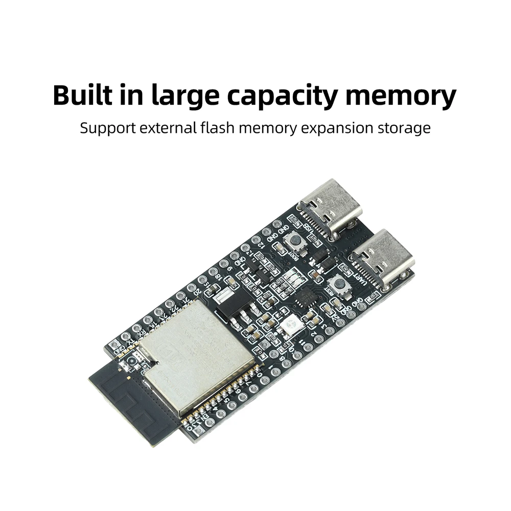 ESP32-C6 Entwicklungsboard WiFi 6 Bluetooth 5 RISC-V32 Stromsparendes IoT-Funkmodul für Smart Home und industrielle Anwendungen – Detail 5