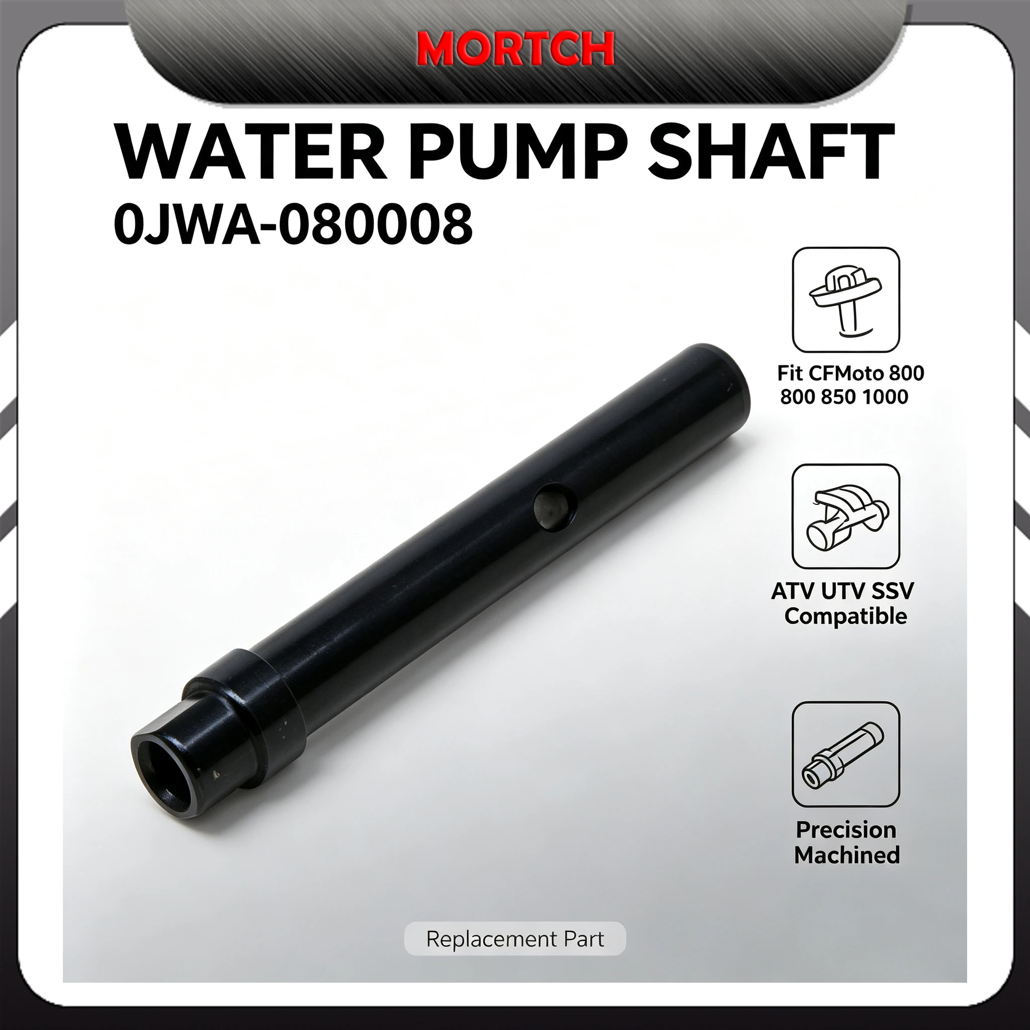 

0JWA-080008 Water Pump Shaft Fit CFMoto CF800 CF1000 800 850 1000 ATV UTV SSV CForce ZForce UForce ATR UTR AU UU AZ SZ US