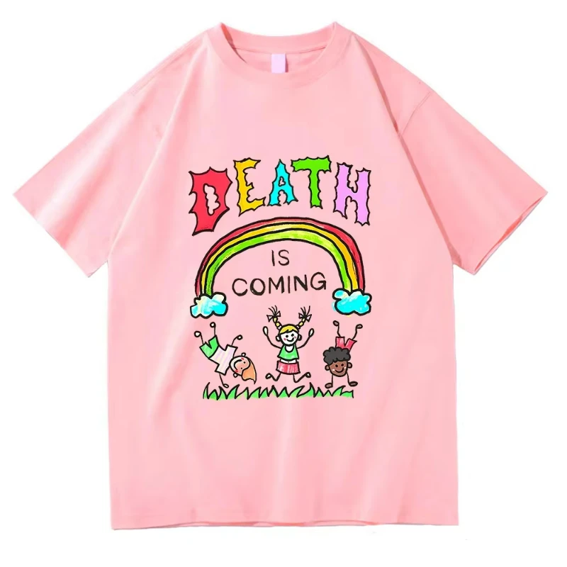 NONE Death Is Coming T-Shirt Black 3