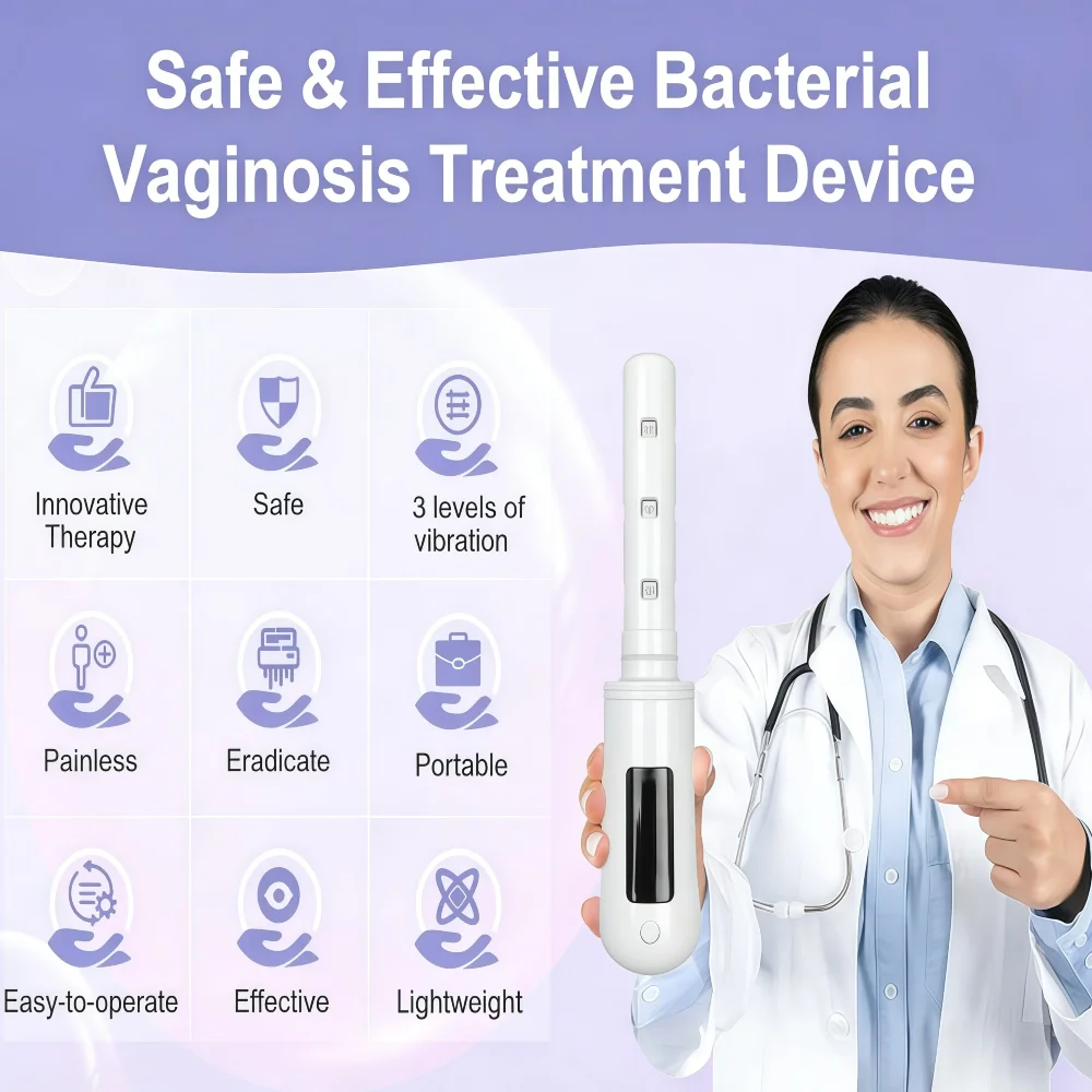 

Women Infrared&Red Blue LED Vaginal Therapy Device for Vaginitis,Vaginal Tightening,Gynecological Care,Pain Management