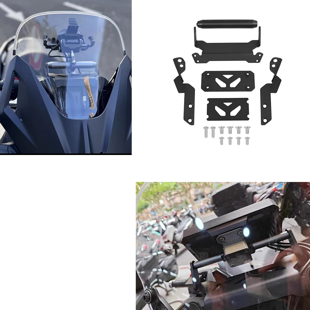 Suporte de montagem do telefone GPS Navigator, suporte do Dashcam, suporte para Honda FORZA300 FORZA350 FORZA 300 350 NSS350 NSS 350