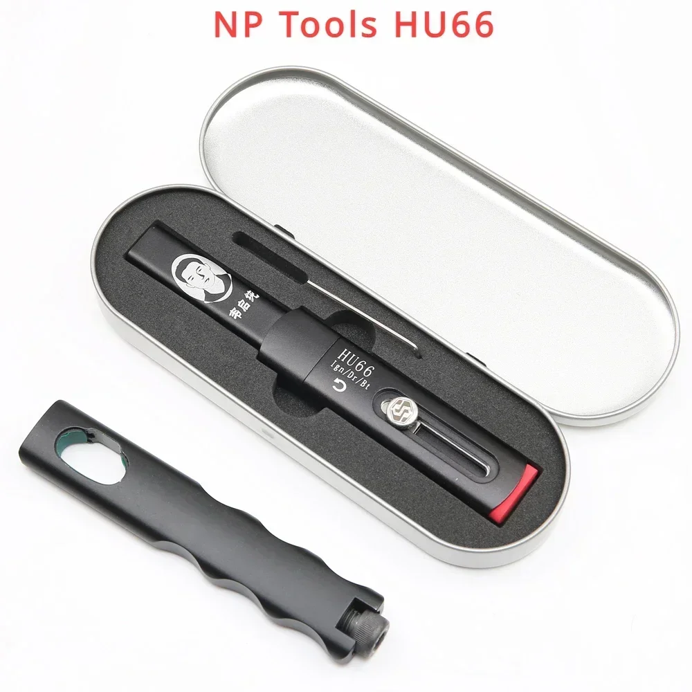 NP Tools HU66 2.0 Pro Twist Decoder with Handle Locksmith Supplies Hardware Tools