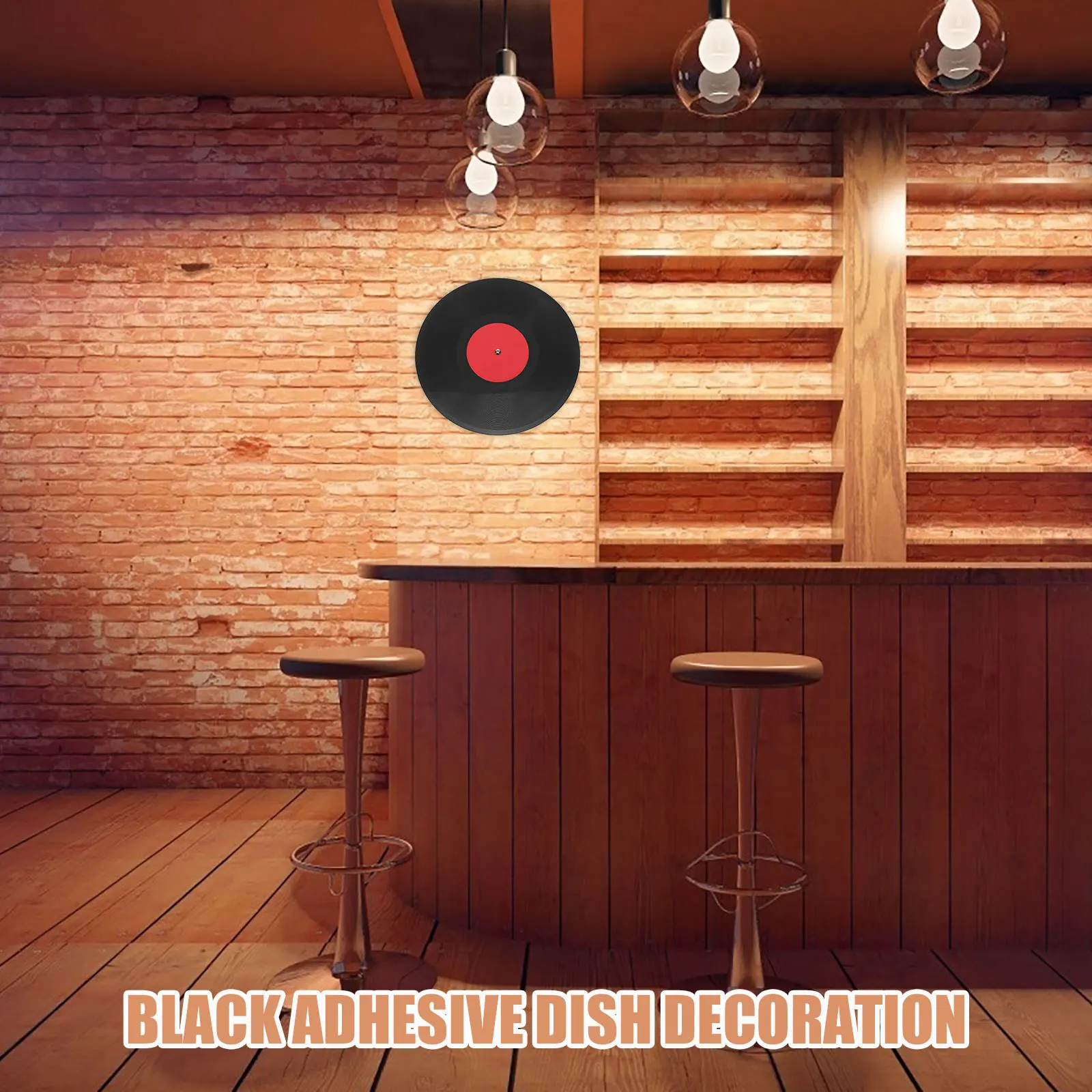 

Record Wall Decor Vinyl Records Decors Retro Breath Aesthetic Wall Decor for Home Hotel Cafe Fake Records Interior Adornments