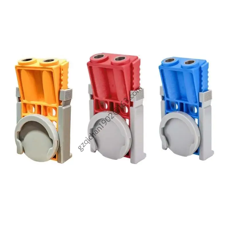

X7AB Woodworking Angled Hole Locator Drill Pocket Hole Positioner Jig Drill Guide Set Hole Carpentry Tool