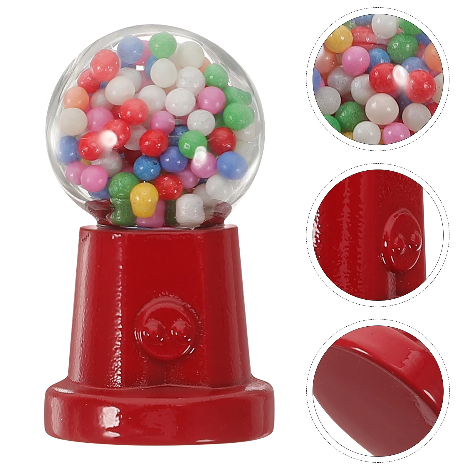 Mini machine à bonbons pour filles, distributeur d'accessoires miniatures, décoration d'anniversaire