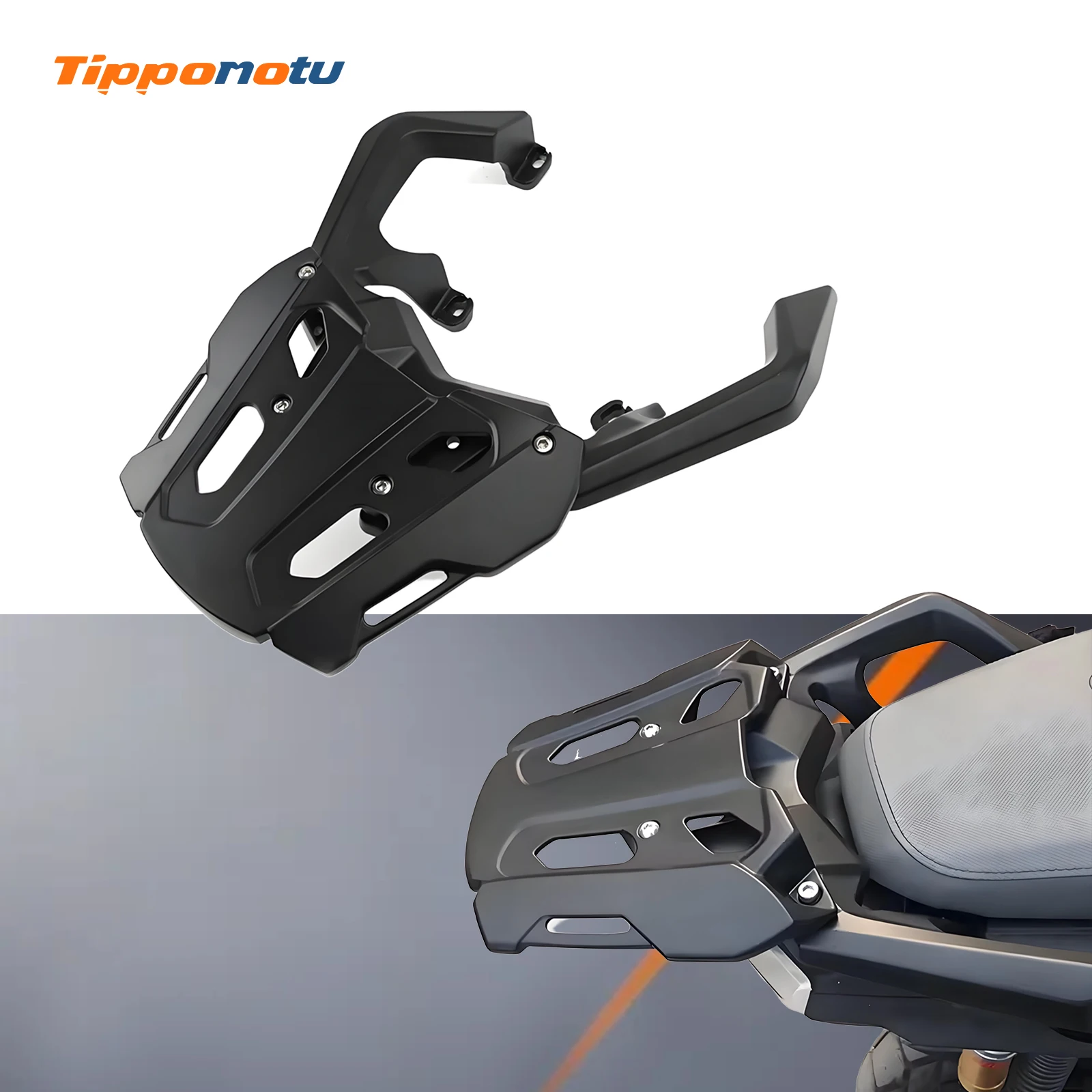 

Aluminium Rear Luggage Rack Fits for Honda XADV 150 2019-2022 Scooter Tail Cargo Holder Shelf Tool Box Bracket Panel