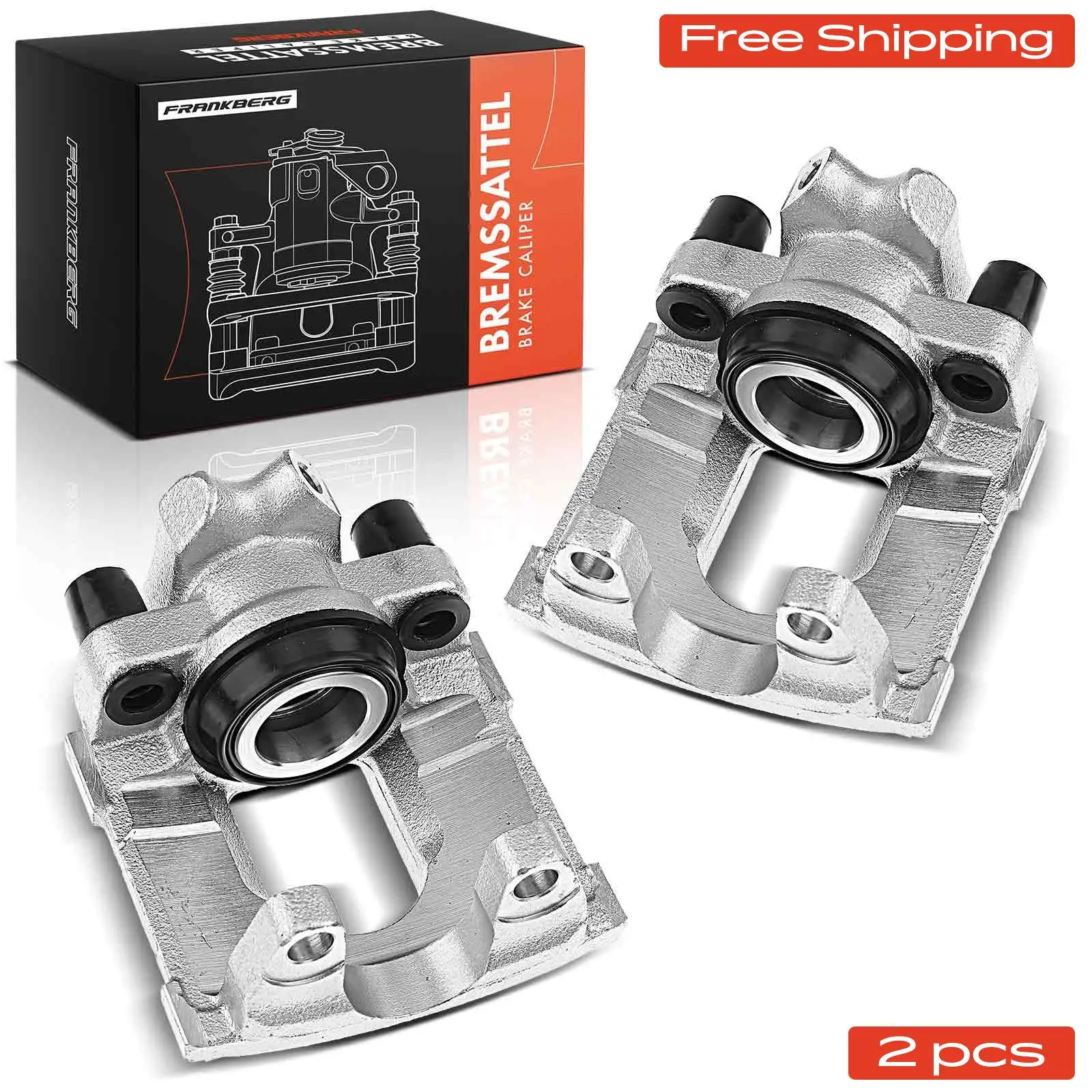 Frankberg 2x remklauw achteras voor VW Multivan V Transporter 2003-2015 5481FB0004227