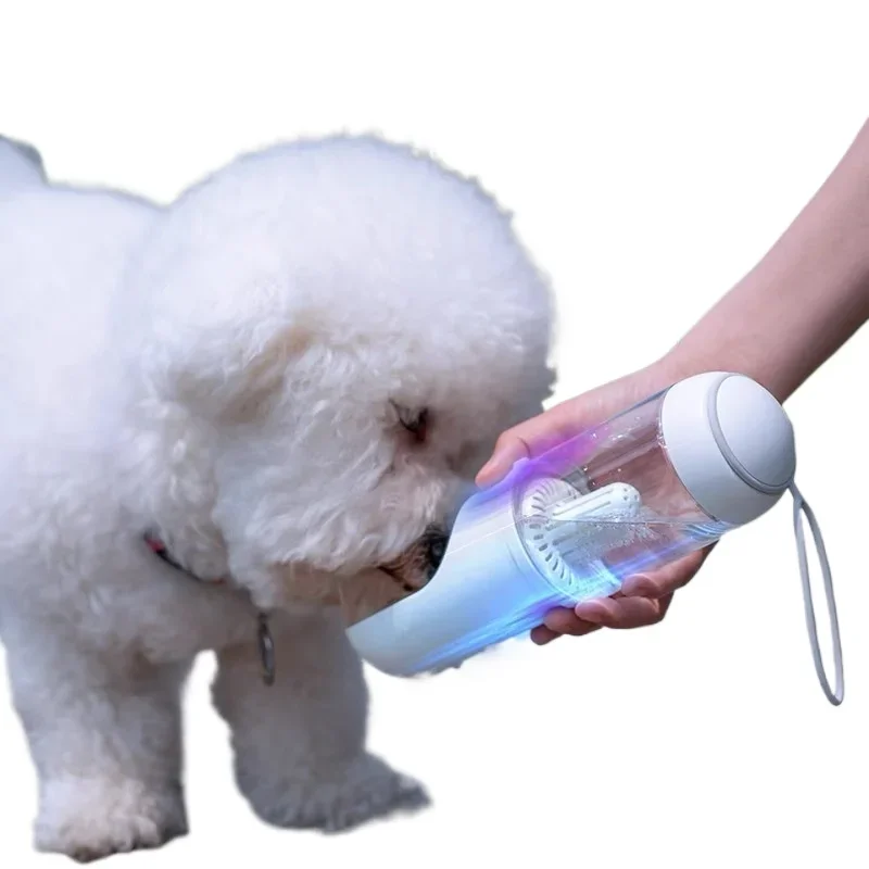 Pet portable accompanying cup dog water dispenser going out dog drinking cat kettle camping