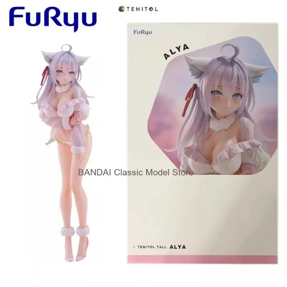 

Оригинальная фигурка FuRyu TENITOL TALL Алия: Иногда она скрывает свои чувства (Русская аниме-фигурка Алии), игрушка, подарок для детей, модель