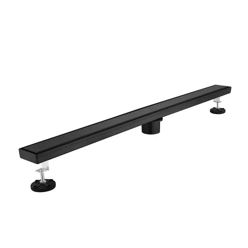 

Линейный слив для душа 32 дюйма с фильтром для волос и выравнивающими ножками для легкой установки