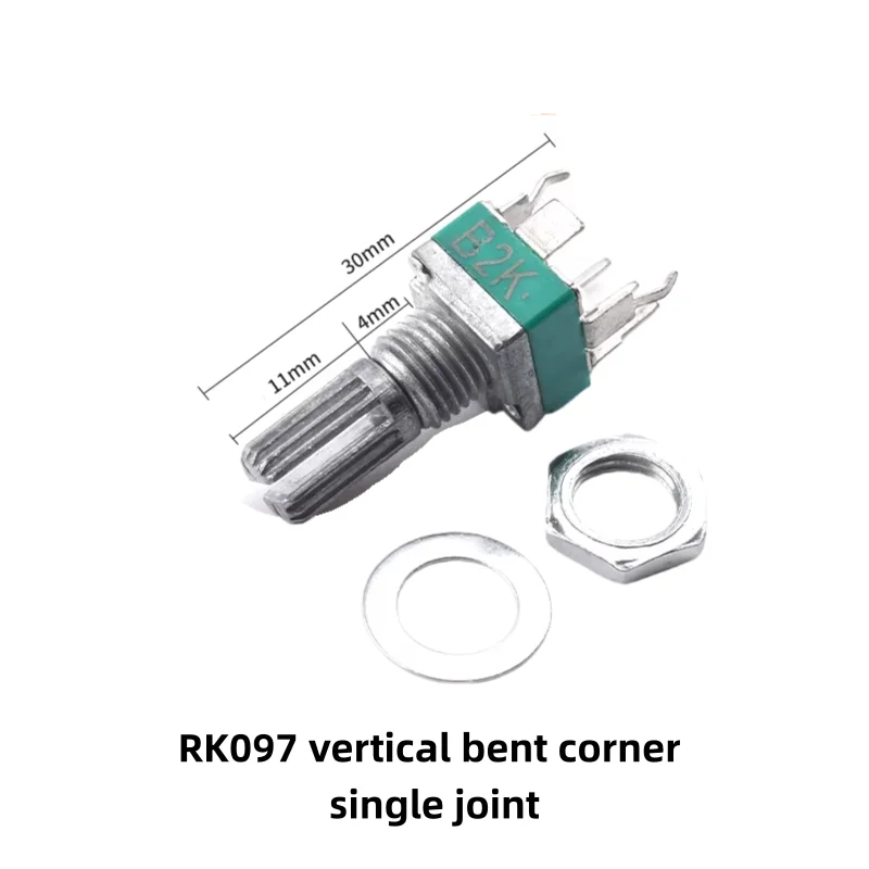 RK097G/N/NS Einzel-/Doppel-B5/10/20/50/100K Audio-/Leistungsverstärker-/versiegelter Potentiometer mit Schalter – Detail 5