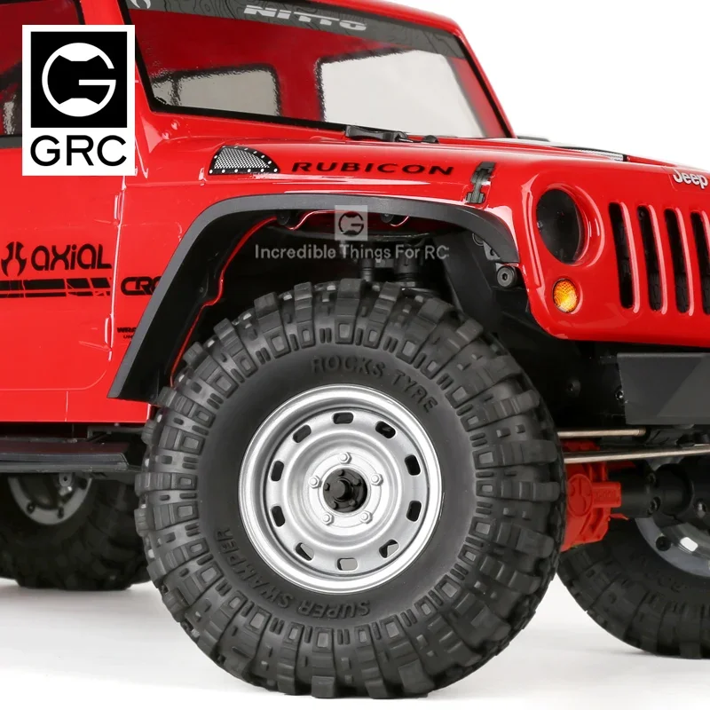 GRC 1.9 Inch Heavy & Old-fashioned Metal Wheel Rim #G05 For 1/10 RC Crawler TRAXXAS TRX4 Axial SCX10 90046 JK D90 AT4 #GAX0130FS