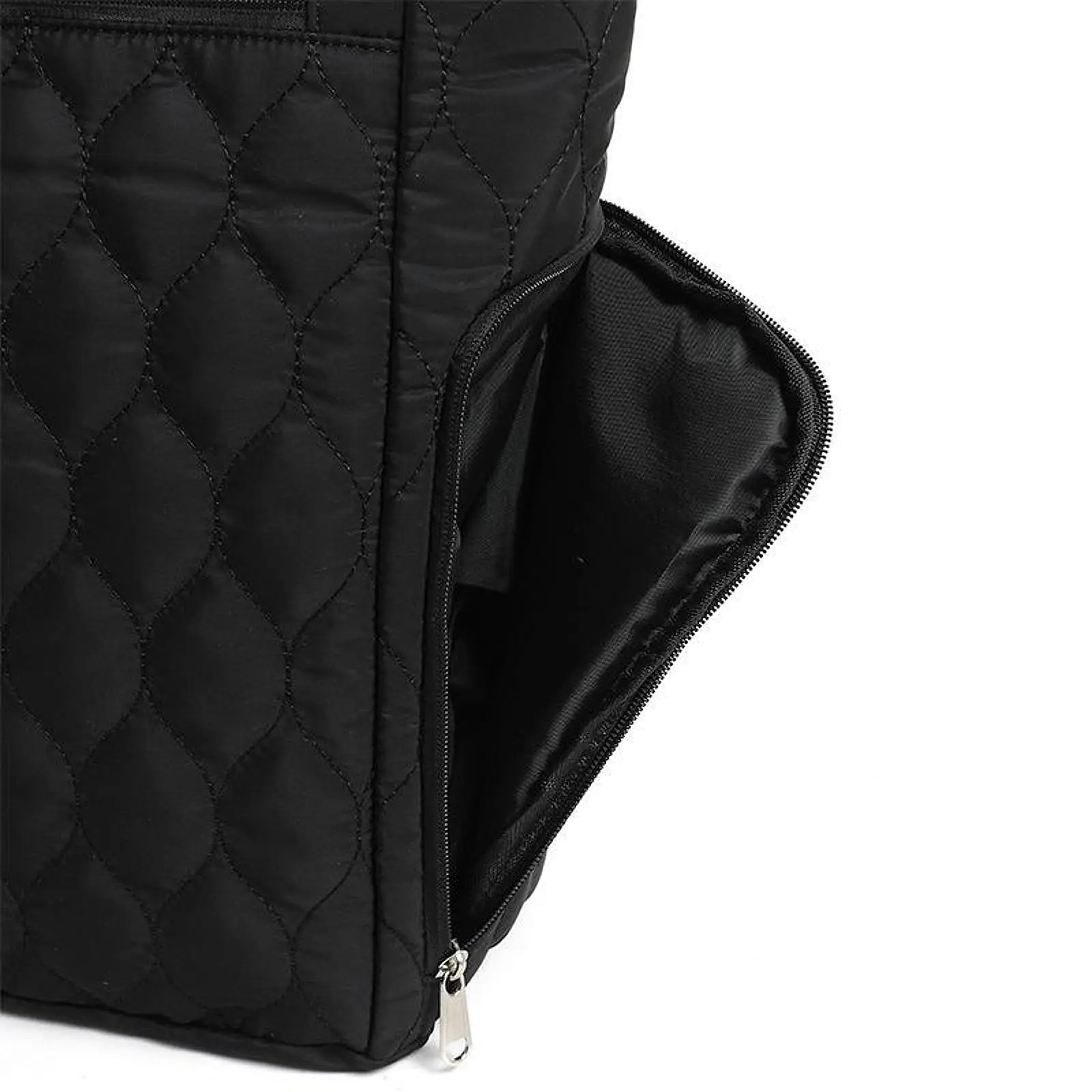 

PU Pickleball Ball Bag with Quilted Pattern Sport Bag for Gym Tennis Fashionable Storage for Ladies