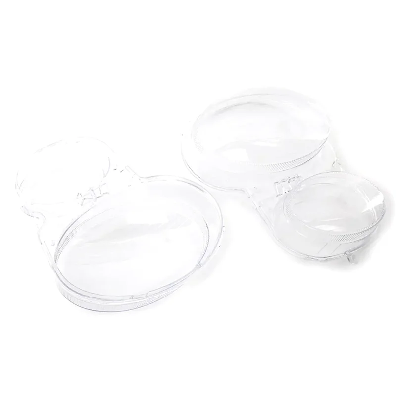 

AR-1Pair Car Headlight Lamp Mask Cover Lens A2108205061 A2108204961 For Benz W210 E200 E240 E260 E280 99-03