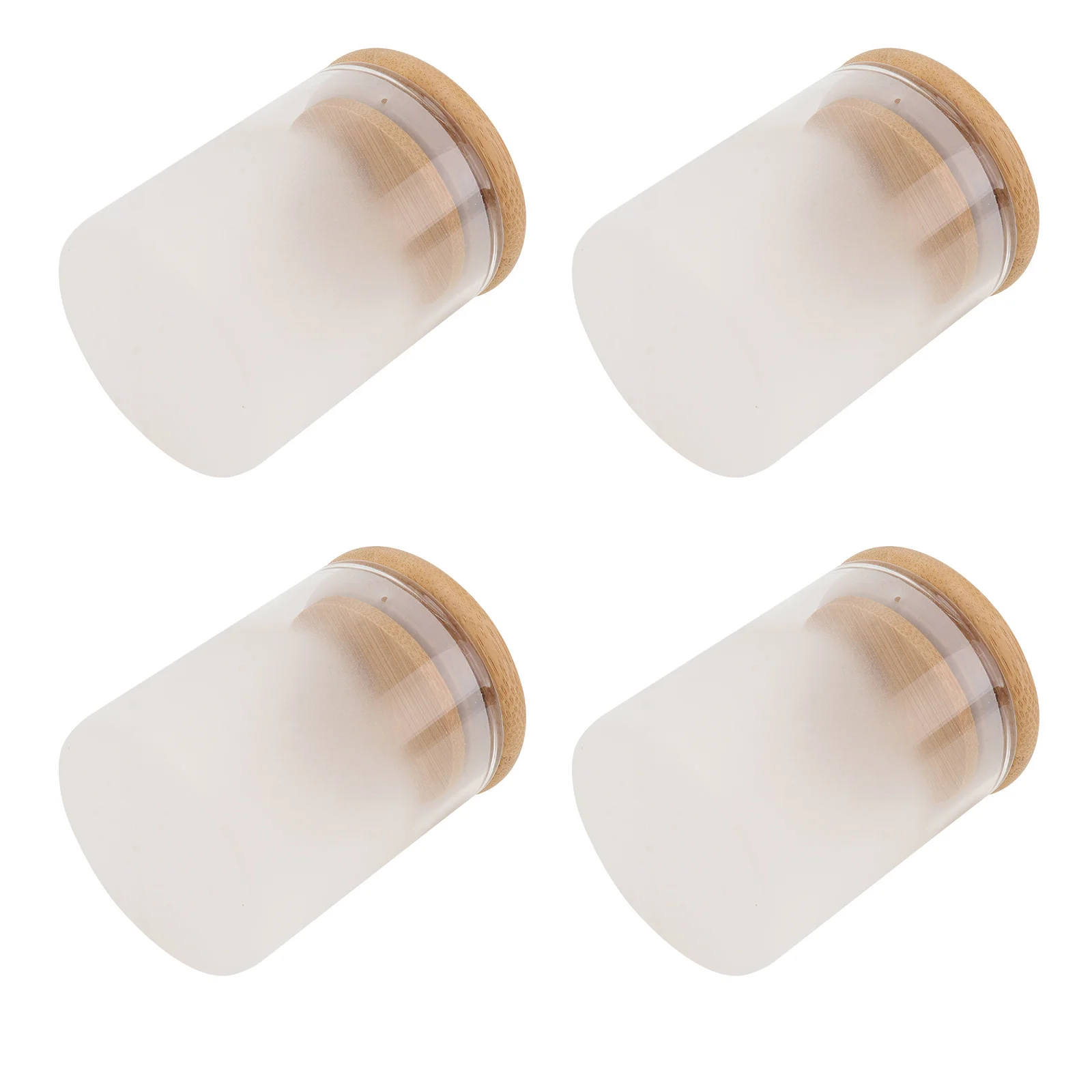 

4 шт. банки для хранения, герметичный контейнер для закусок, маленький герметичный прозрачный контейнер с крышкой, крышки