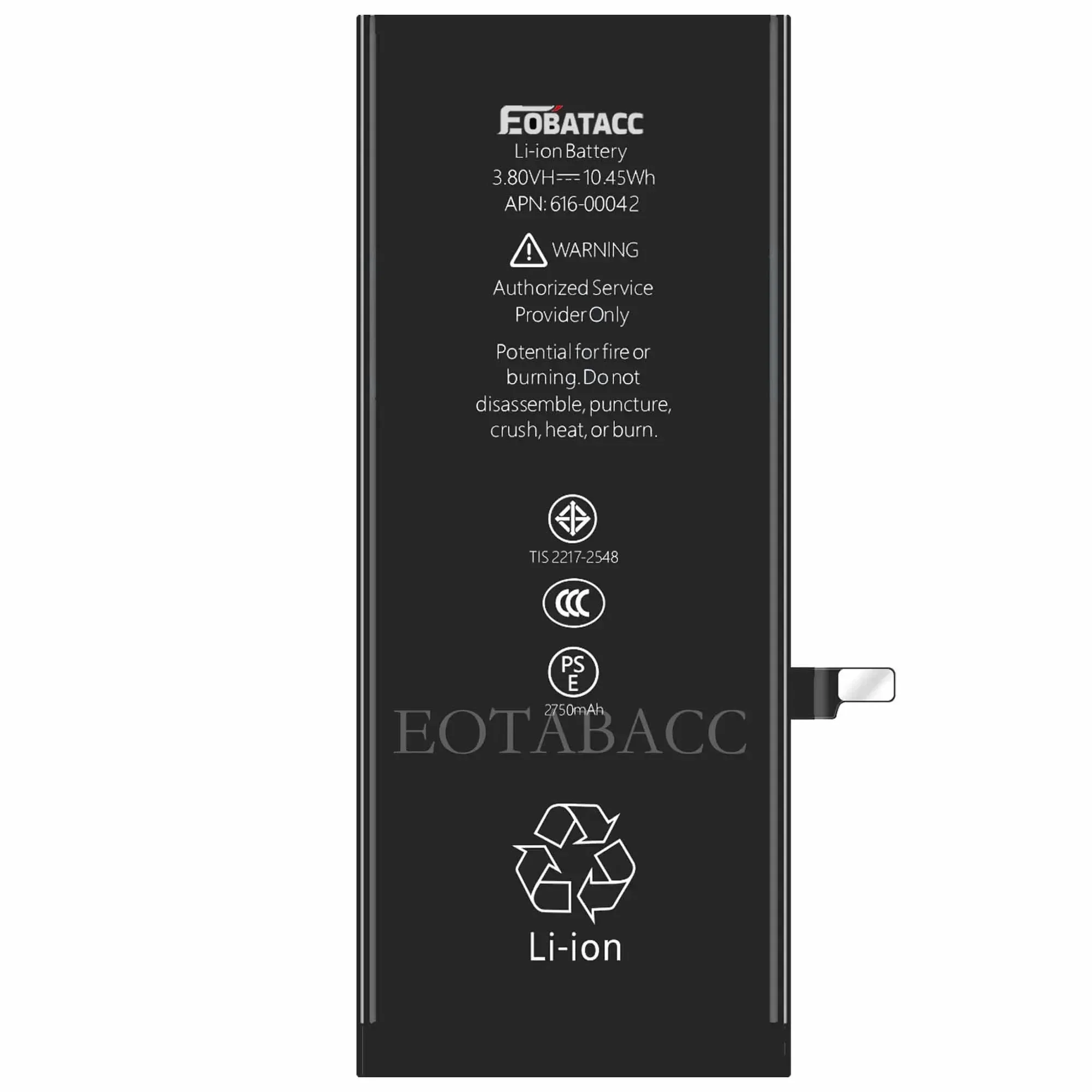 EOTABACC High Quality 100% Original Battery  For iPhone 6S plus 6SP A1634/A1687/A1690/A1699 Phone Battery+Tools