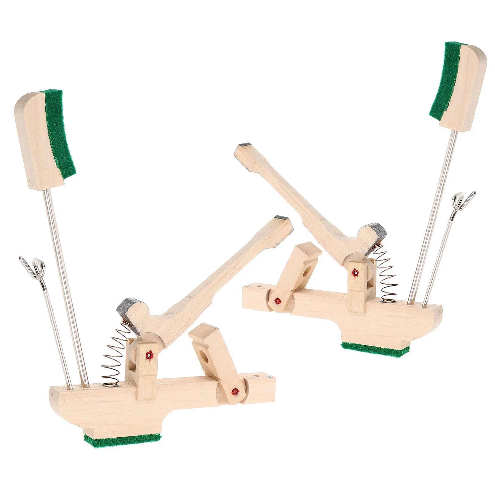 

2 Pcs Upright Piano Linkage Rod Keyboard Damper Flange Part Parts Instrument Accessories Butt