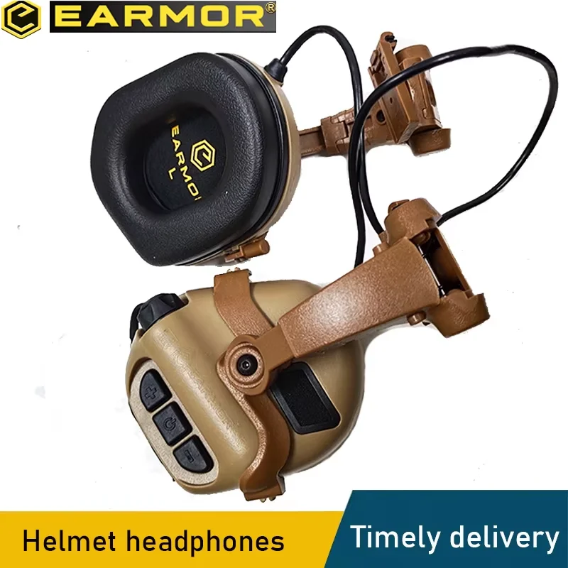 Cache-oreilles de tir airsoft, casques tactiques M31X, casque tactique original, protection auditive électronique