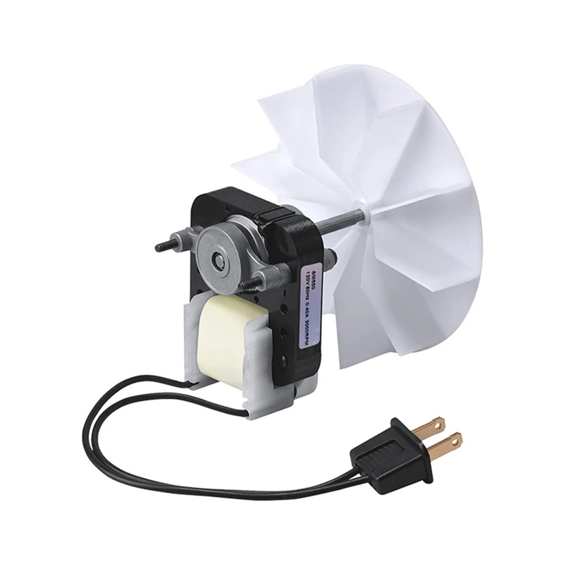 For Nutone Broan 50 CFM120V Universal Bathroom Ventilation Fan Motor SM550 Replacement C01575 65100 EM550 EM750,US Plug Durable