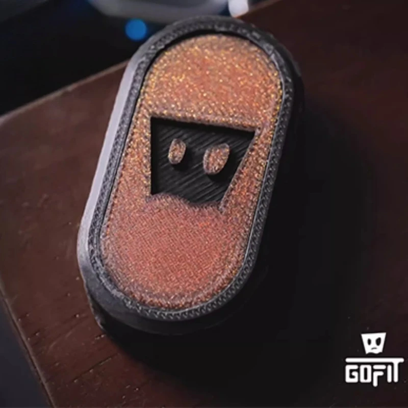 GOFIT EDC NANO 3D imprimé Segment Dense bout des doigts carte poussoir jouet de décompression