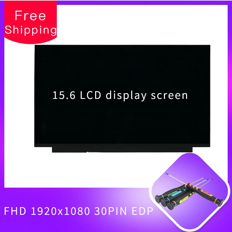 

15.6 polegada 30 pinos edp fhd magro led display lcd NT156FHM-N61 NT156FHM-N62 b156htn06.1 1920*1080 45% ntsc ips matriz