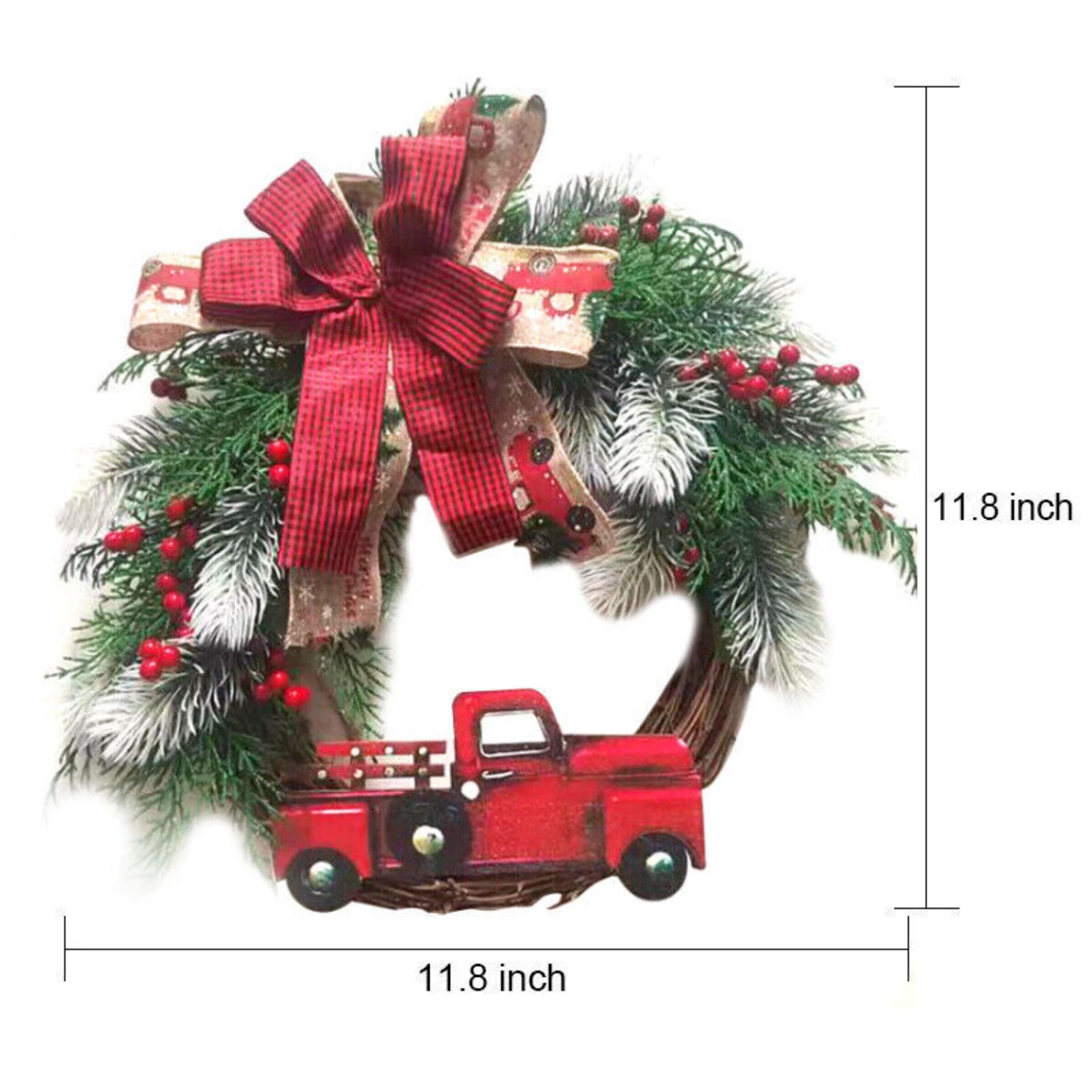 Add a of vintage charm to your Christmas decor with our beautifully curated Rustic Red Truck Ornaments. Embrace the timele