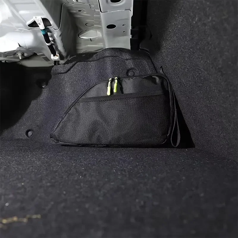 Suetlcoity For Subaru BRZ 2022-2024 Car Trunk Storage Bag Multifunctional Organizer Toolkit Interior Car Accessories
