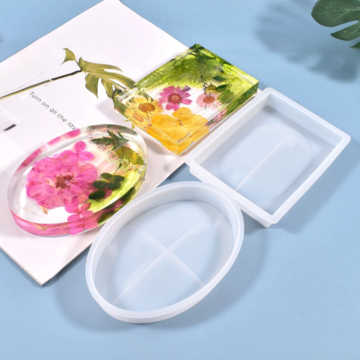

2 Pcs Soap Box Tray Holder Dish Drinks Silica Gel Boxes for Homemade