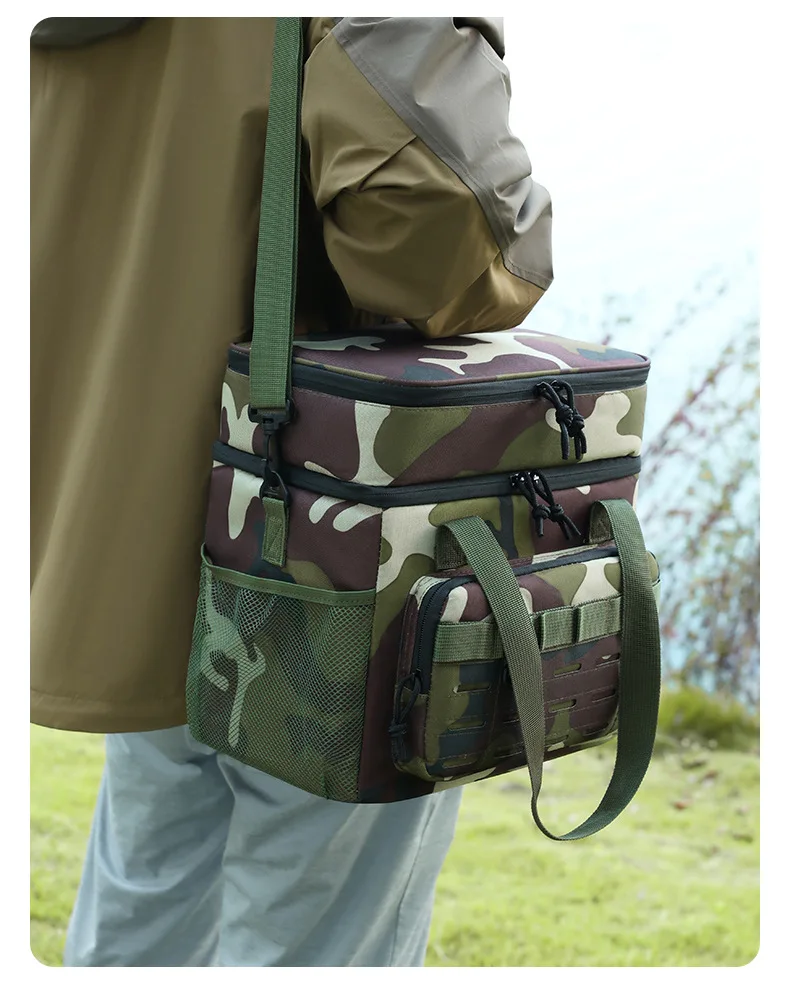 Thickened Freezer Bag High-Quality Insulated Lunch Bags Tactical Ice bag Portable For Traveling Hiking Beach Trips bolsa  сумка