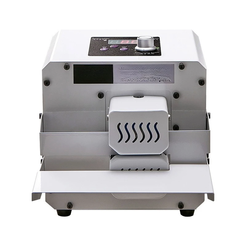

Plastic bag sealing machine Commercial automatic bag sealing machine Packing nougat tea, egg yolk souffle, moon cake aluminum