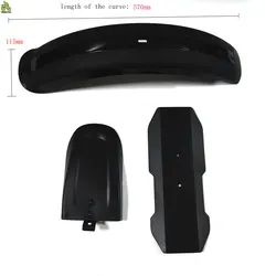 Super Light e bike 73 S2 Fat Snow parafanghi per bicicletta 3 pcs 20*4.0 parafango per bicicletta elettrica Fat e-bike parafango anteriore posteriore parafango