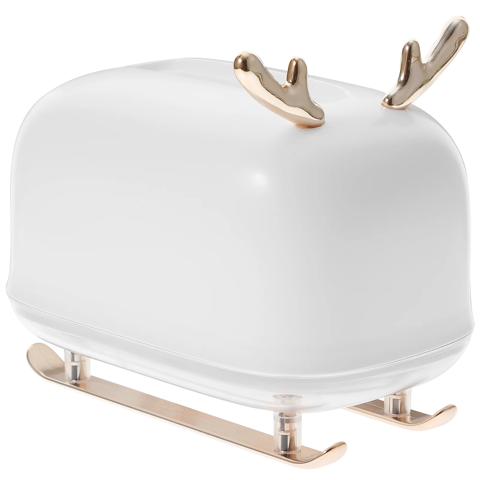 

Sleigh Elk Tissue Box Cover Home Office Decor Lovely Adorable Desktop Decoration Tissue Box Holder Desktop Decoration