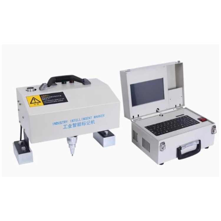 30x120mm Desktop Mini Portable Electric CNC Pneumatic Dot Peen Marking Machine for Nameplate Metal Serial Numbers Engraving