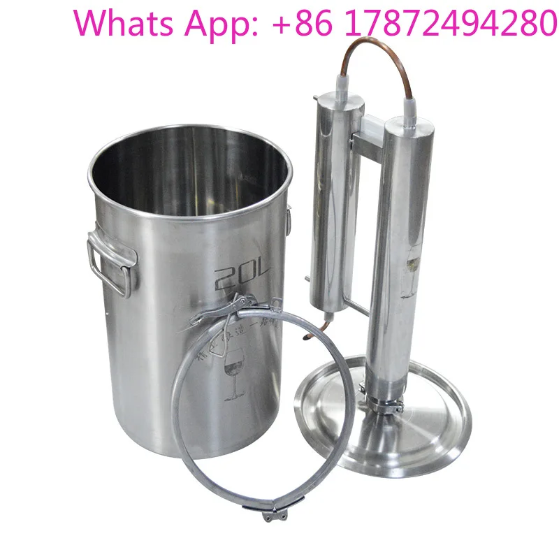 Wine Making Machine Processor Food Processor Moonshine Wine Distiller Cooling Coil Alcohol Wine Whisky Brandy Distiller
