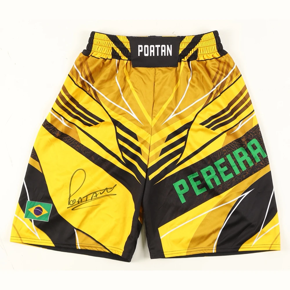 Pantalones Cortos Deportivos Alex Pereira para Hombre, Verano, Nuevos, para Entrenamiento, MMA, Holgados, Transpirables, de Secado Rápido, Cómodos para Correr