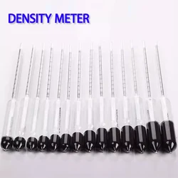 Glass density meter hydrometer experimental equipment liquid Baume meter salinity meter concentration meter 0.6-0.7 1.9-2.0