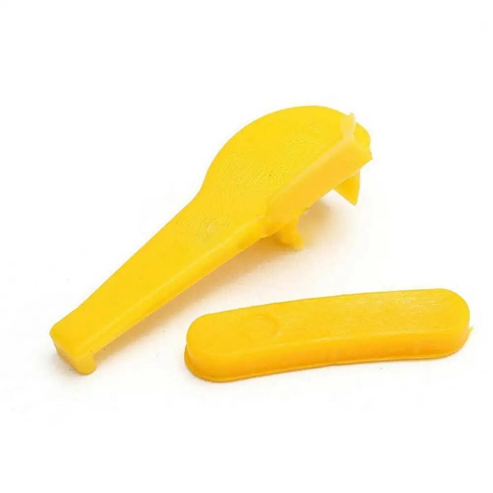 12Pcs Tire Changer Accessories Bird Head Protector Plastic Pad Protection Rubber Yellow Tire Changer Accessories