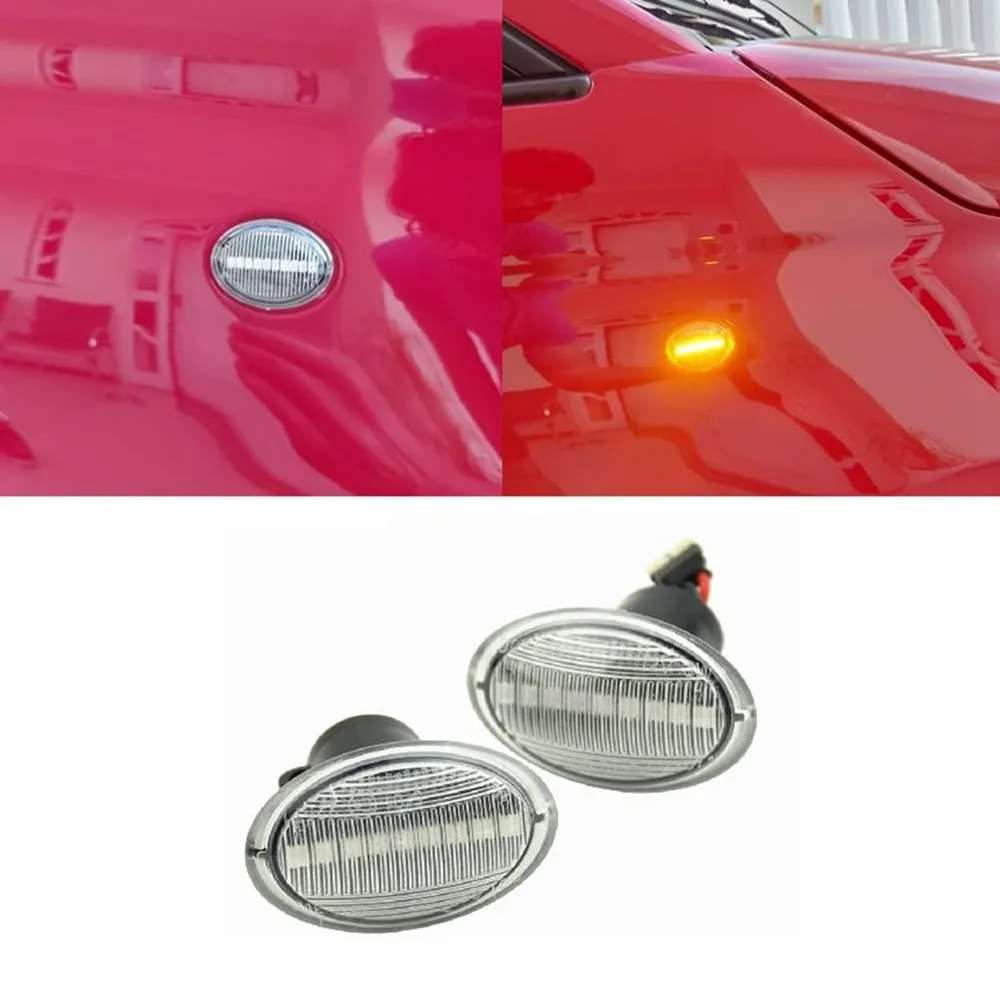 

LED Side Indicator Lamp For Fiat 500 500C Ford Ka