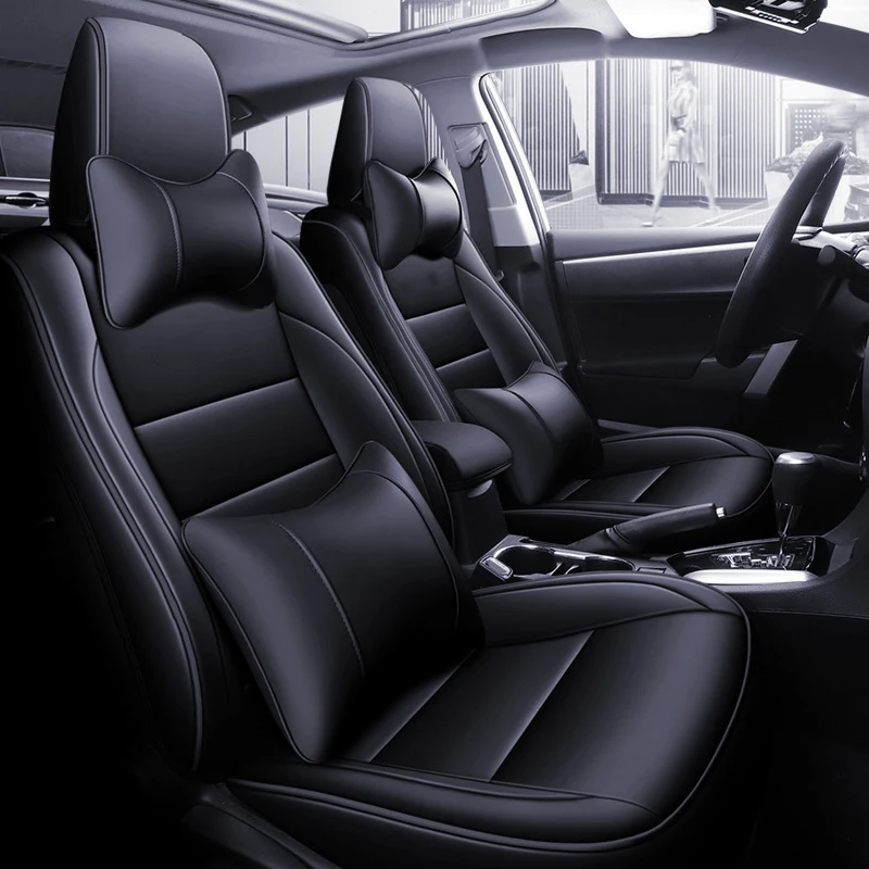 

Car Special Luxury Car Seat Cover For Toyota Corolla 2014 2015 2016 2017 2018 Waterproof Brand Custom Seats Internal Accessories