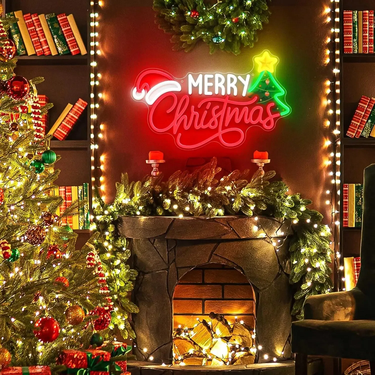 Letrero de Neón LED para Árbol - Wall Decor Lighting Tree reseña y precio