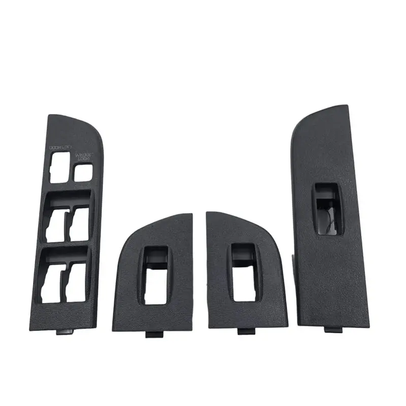 ABQB-For Toyota Land Cruiser 1990- 2004 4-Door Armrest Base Panel Window Switch Cover Replacement Part 74231-60050-B0 74232-6003