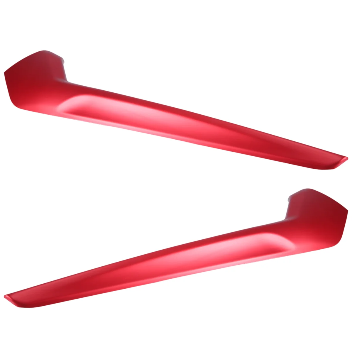 2PCS Side Gear Shift Decorative Strip Cover Trim Decor for 11Th 2022 2023 Red Interior Accessories