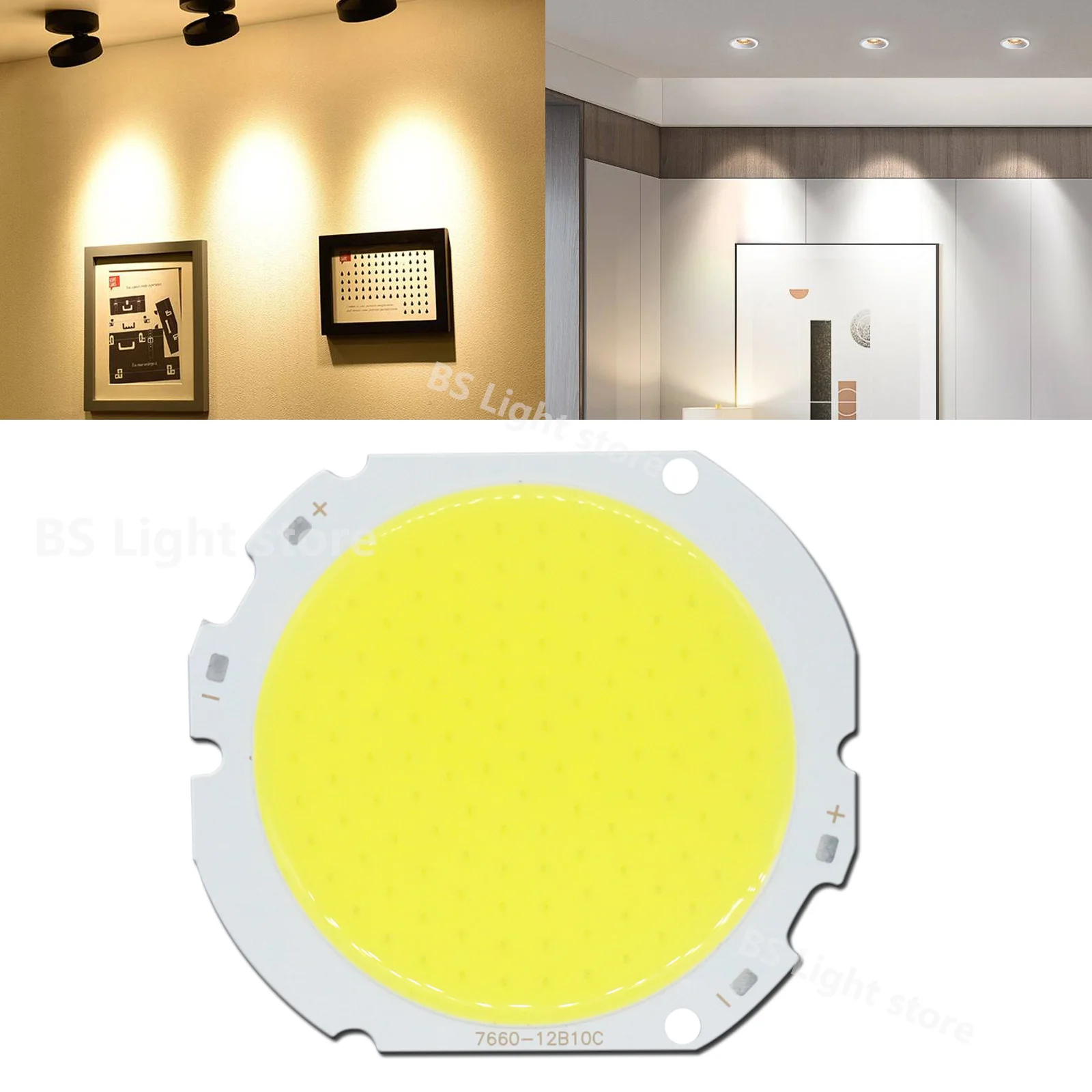 Led cob chip 50W DC30-32V High Lumen1400-1500mA bright  For Led flood light Wall panels  home decorations Led module white