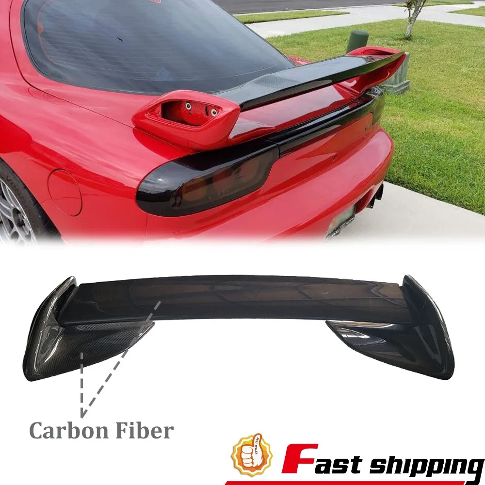 

Fit 92-02 Mazda RX7 FD3S SERIES-8 99SPEC Style Rear Spoiler Wing Carbon Fiber