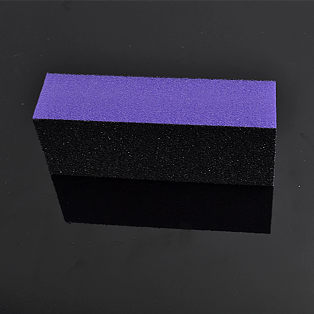 

18pcs Three-sided Sponge Nail File Tools Soft Tofu Cubes Buffer Shiner Polisher Manicure Pedicure Salon Home Use