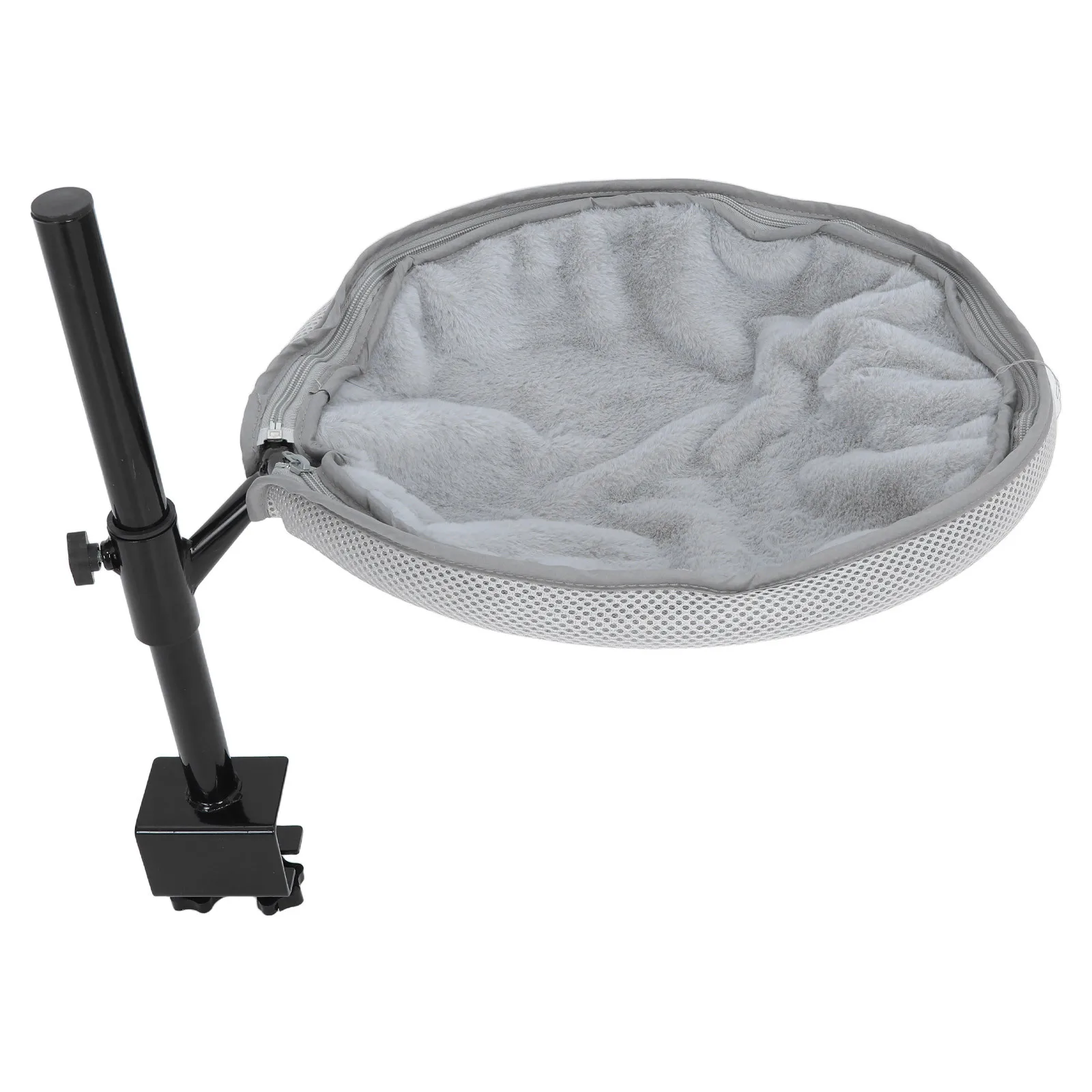 

Desktop Cat Bed 360° Rotating Desk Cat Hammock Adjustable Height For 1.57" Thick Tables - Washable Pet Nest Bed For