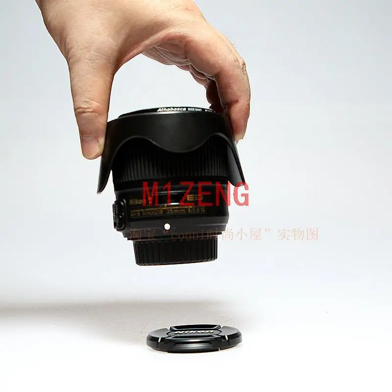 HB70 HB-70 58mm Bayonet reverse Flower Lens Hood cover for NIKON AF-S nikkor 35mm f/1.8G ED full frame camera lens 35 1.8 ED