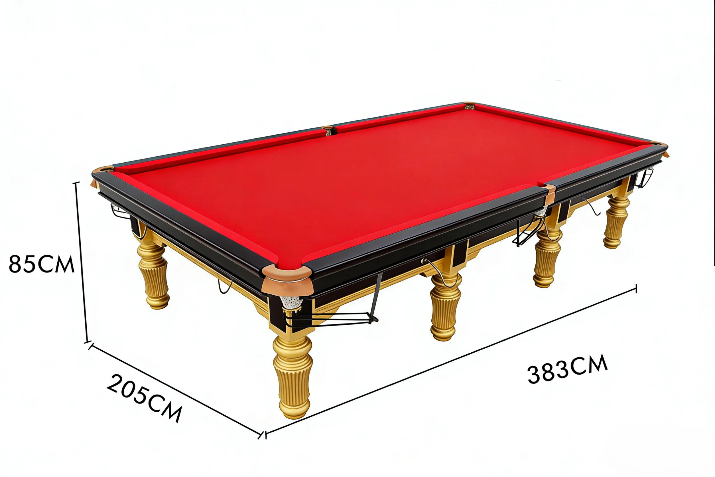 2026 Factory Support 12ft Home Use Wholesale Luxury Custom Modern Design Tournament Grade Eco-Friendly Snooker Pool Tables