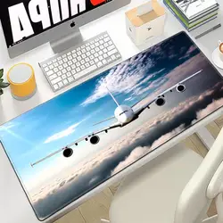 Boeing Aircraft Large Mouse Pad Gamer Kawaii Gaming Accessories Pc Office Supplies Computer Desk Mat Mousepads Mice Keyboards