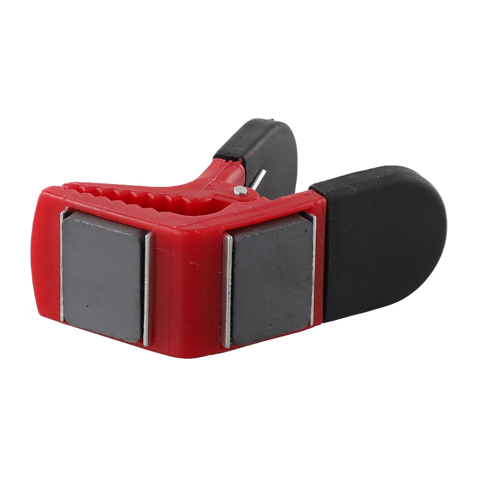 Suporte de pincel magnético de plástico resistente, útil para apertar lonas e deixar cair roupas para colocar, manter as escovas fora da lata de tinta